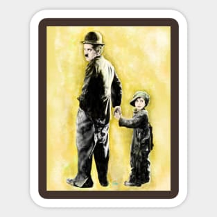 Charles Chaplin Sticker